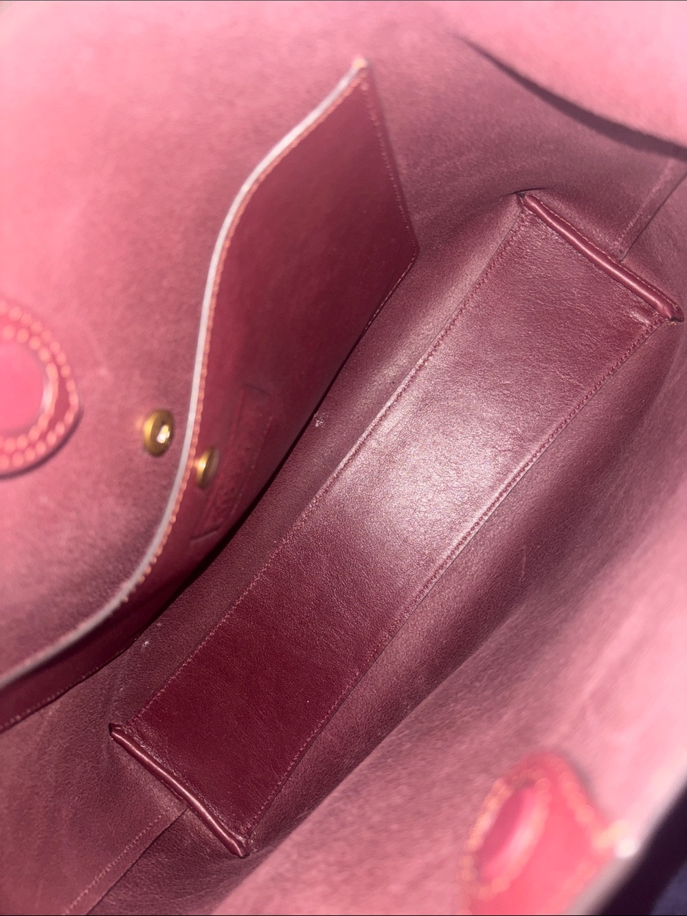NWOT Coach Brooklyn 34 in merlot color - Picture 7 of 8